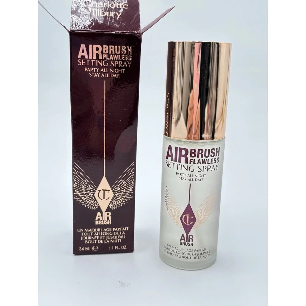 Charlotte Tilbury Airbrush Flawless Setting Spray 34ml‎ 1.1oz w/ Box